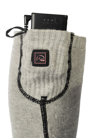 HKM Heated Keep Warm Socks - Grey