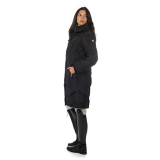 HKM Livigno Quilted Mid Length Ladies Jacket - Black