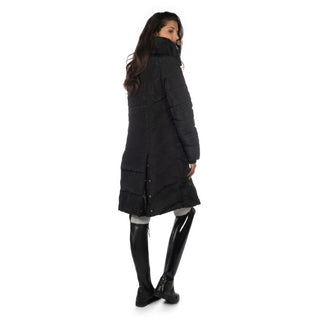 HKM Livigno Quilted Mid Length Ladies Jacket - Black