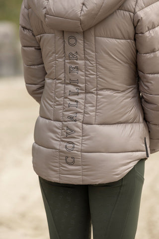 Covalliero AW24 Ladies Padded Jacket - TAUPE