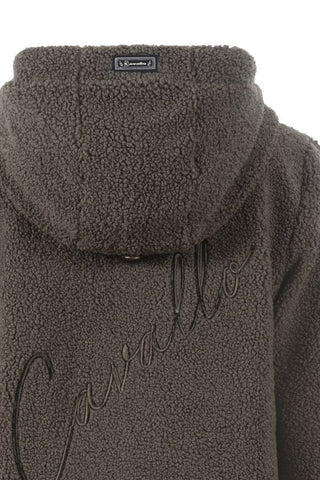 Cavallo AW24 Melana Ladies Teddy Fleece Jacket - Dark Walnut